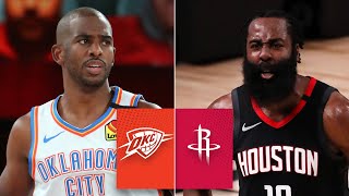 Oklahoma City Thunder vs. Houston Rockets [GAME 7 HIGHLIGHTS] | 2020 NBA Playoffs