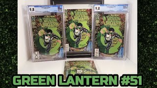 Green Lantern Vol.3 #51 CGC 9.8 Ron Marz \u0026 Darryl Banks Autographs - Kyle Rayner Starts His Journey