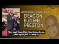 TPCBC 11:00AM | Life Celebration Service for Deacon Eugene Preston | August 7, 2024