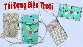 túi đựng điện thoại - cách làm quá đơn giản ( bài 32 )