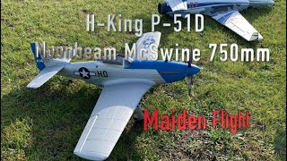 HK P-51 Mustang 750mm Maiden