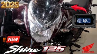 Lo Aa Gayi Honda Shine 125 New Model 2025 Launched🥰Honda New 125cc Bike💯|Digital Meter Fake Or Real✅