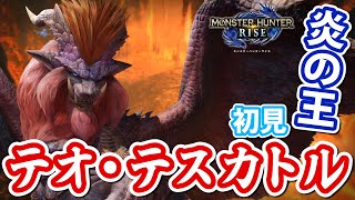 【MHRise実況】温厚さを失ったテオ・テスカトル 初見【モンスターハンターライズ】