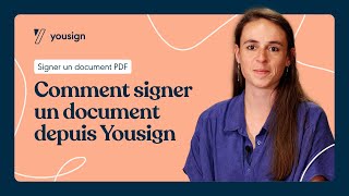 Comment signer un pdf sans l’imprimer avec Yousign