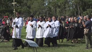 National Eucharistic Pilgrimage begins in St. Augustine