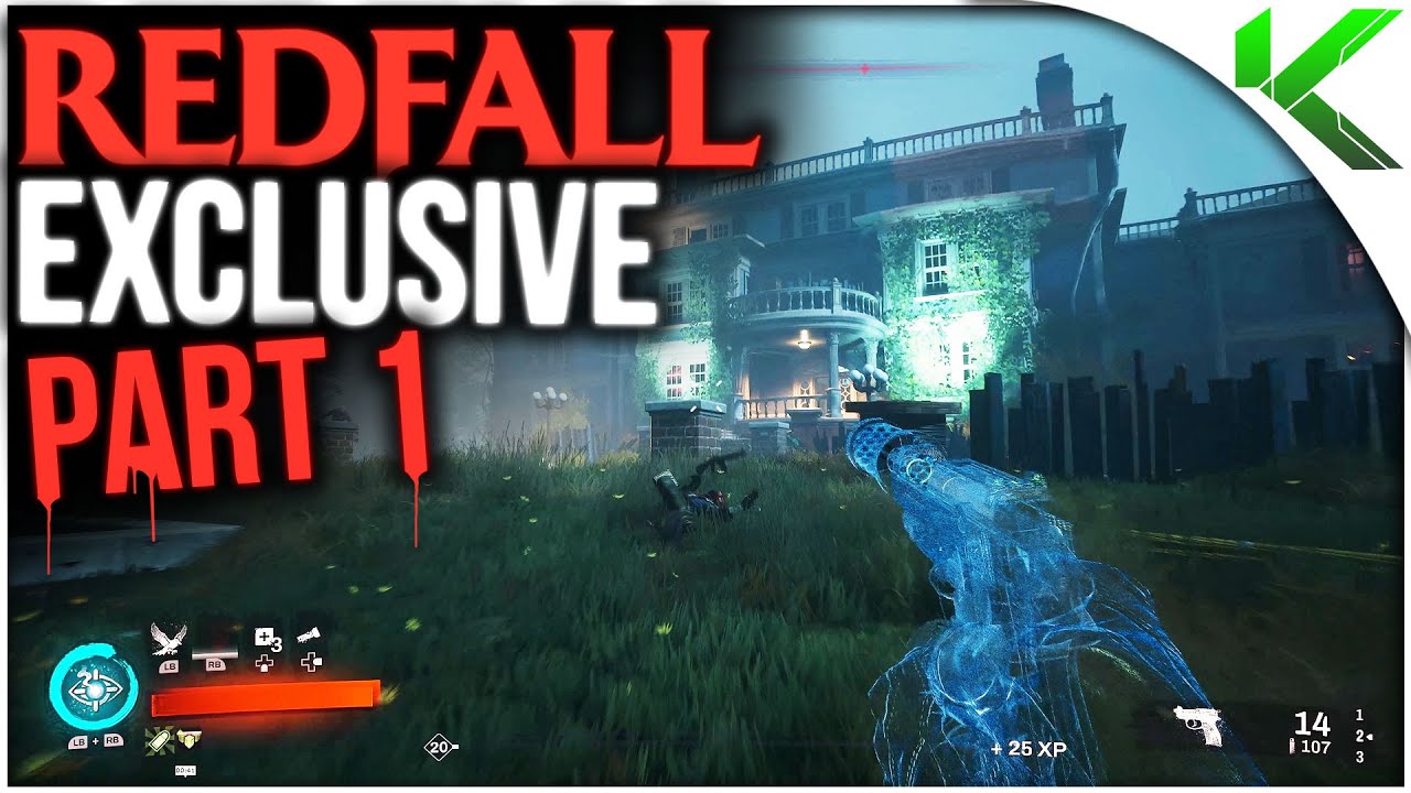 Redfall Exclusive Gameplay Walkthrough Part 1 Redfall Youtube