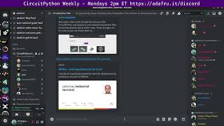 CircuitPython Weekly Meeting for November 4, 2024 @circuitpython #circuitpython #adafruit