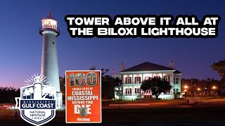 The Historic Biloxi, MS Welcome Center and Light House (100 Things To Do In Coastal MS #70 \u0026 72)