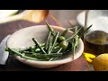 60 second chef how to cook garlic scapes