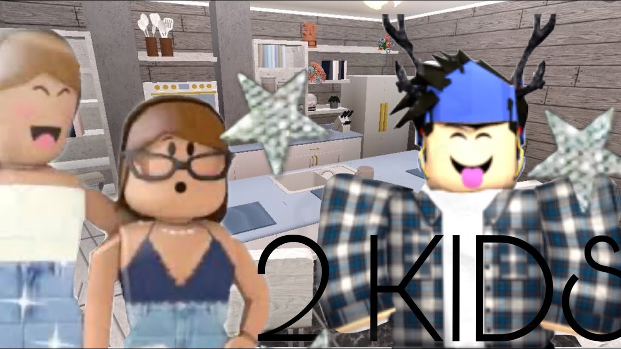 MOMS DAILY ROUTINE WITH TWO KIDS!!!Bloxburg - YouTube