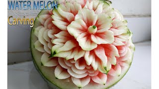 Watermelon new design | carving fruits | By BÀN TAY ĐEN #carving #watermelon