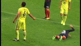 2017J1第29節 鹿島 2-0 広島 充孝の諦めないループ