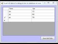 Insert all data of a datagridview to database at once with database
