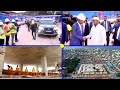 💯% TRAVAUX ZANDO N°39 : LE PRÉSIDENT FÉLIX TSHISEKEDI VISITE LE NOUVEAU MARCHÉ CENTRAL DE KINSHASA