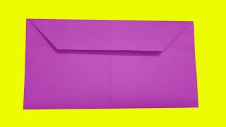 How to make an envelope out of rectangular paper | make some wonderful