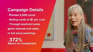 How an Artist Boosted Business with Postcard Marketing: PostcardMania Success Story