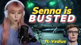 YULI REACTS TO SENNA ft. Vedius┊CXLIBRI League Of Legends