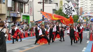 よさこい無頼～朱乱舞～／東口Ａ会場／第15回 浦和よさこい2018