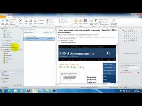 How to Setup Yahoo Mail in Outlook 2010 How to Setup Yahoo Mail in Outlook 2010