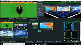 VMIX VIRTUAL SET 4K CHROMA KEY BEST