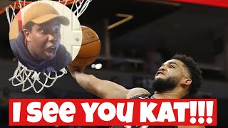 TOWNS WITH THE LEBRON DUNK!!! OKC Thunder vs Timberwolves Highlights Reaction!!!