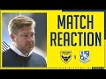 Karl Robinson as Oxford United lose to Tranmere