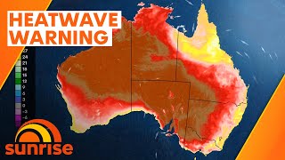 Weather warning as heatwave sweeps across much of Australia