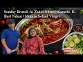 Sunday Brunch At Zahid Nihari | Karachi Ki Best Nihari | Muniza Sohail Vlogs |