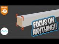 Focus On Anything in Blender (No Numpad Needed)