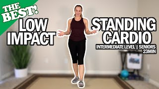 THE BEST Low Impact Standing Cardio Workout For Seniors | Intermediate | "Go-To" Series | 22Min