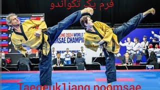 اجرای فرم یک تکواندو(تگوک ایلجانگ)  توسط یکی از قهرمانان #taekwondo#ورزش#تکواندو #ورزشهای_رزمی