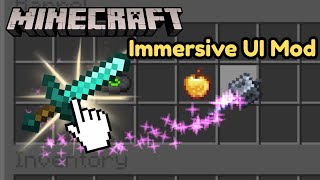 Immersive UI Minecraft Mod Showcase