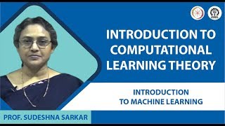 Introduction to Computational Learning Theory