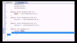 Java Programming Tutorial 40 Set and Get Methods with class