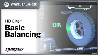 HD Elite™ Wheel Balancer: Basic Balancing