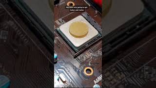 Can you cook pancakes on a CPU? #shorts