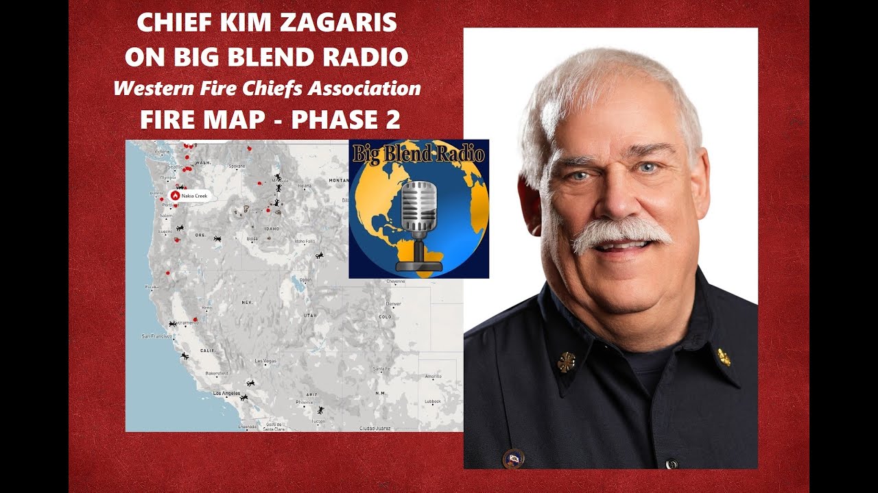 Chief Kim Zagaris - Western Fire Chiefs Association Fire Map - YouTube