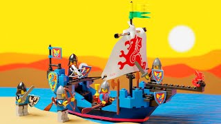 LEGO 6057 Sea Serpent (1992) - build animation