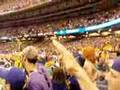 LSU National Championship doing Neck and chanting SEC