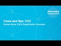 Come and See: CCC - Damien Burks, Citi & Gupta Rudra, Krumware