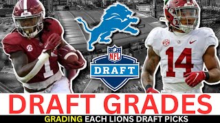 Lions Draft Grades: All 7 Rounds From 2023 NFL Draft Ft. Jahmyr Gibbs, Jack Campbell, & Brian Branch