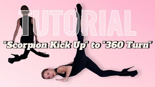 Floorwork Tutorial For Pole Dancers. Scorpion Kick Up.
