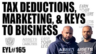 Tax Deductions, Marketing, & Keys to Business