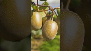 Golden kiwis helped New Zealand rebuild its kiwi industry. 🥝 #goldenkiwi #exoticfruit #crossbreeding