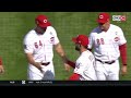 cincinnati reds opening day introductions at great american ball park