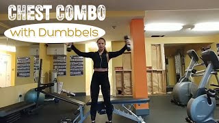 Chest Combo With Dumbbels - Связка на Грудные Мышцы - Olesya SUN