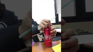 #ASMR เปิดกระป๋องน้ำอัดลม #Coke