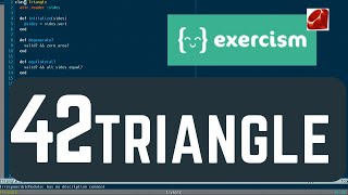 exercism.io 42 triangle