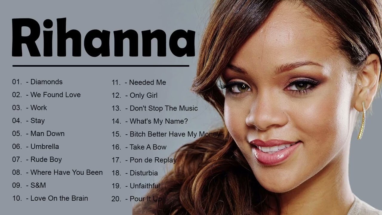 The Best Of Rihanna - Rihanna New Songs 2023 - Rihanna Greatest Hits ...