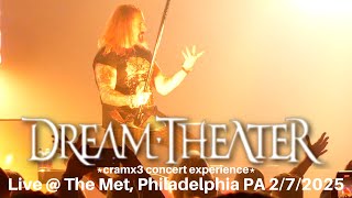 Dream Theater LIVE @ SOLD OUT The Met Philadelphia PA 2/7/2025 *cramx3 concert experience*